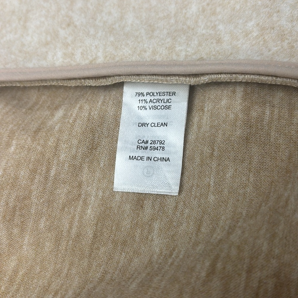 JOIE Oatmeal Long Vest with Belt - Picture 5 of 11